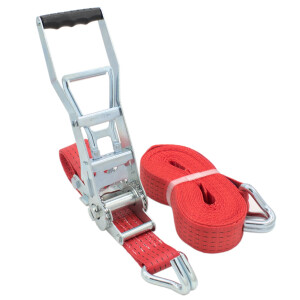 8 x Ergo Spanngurte LC 2500 daN10 Meter mit Langhebelratsche