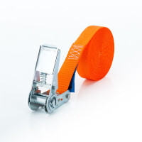 100 x Spanngurt 1tlg. 4m LC 800 daN i.d.U. Orange
