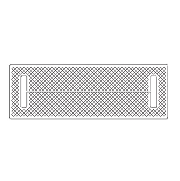 Gurtbandschoner Gummistreifen 290 x 100 mit Querschlitz