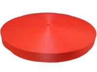 Gurtband 50mm LC 2500 daN BS 7500 daN RAL 3020 Verkehsrot