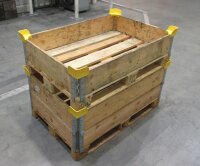 Stapelecken für Aufsatzrahmen Gelb