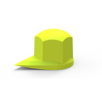 Checkpoint® Dustite 32mm Radmutteranzeiger mit Staubschutzkappe - Neobgelb