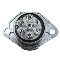 Steckdose 24V TYP S für 7 Polig Kabel