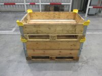 Stapelecken für Aufsatzrahmen Schwarz