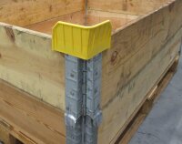 Stapelecken für Aufsatzrahmen Schwarz