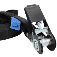 Spanngurt 2tlg. 6m LC 400 daN Schwarz