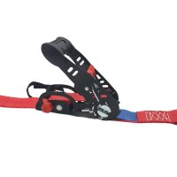 Spanngurt 5m LC 400 daN mit Verschiebbare Ratsche S Haken