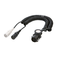 Adapter-Elektrowendel 15p auf 2 x 7P für 125°C Euro 6 Fahrzeuge