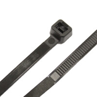 100 x Kabelbinder Schwarz 3,6 x 150 mm