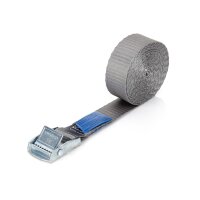 Klemmschloss / Klemmschlossgurt 250 daN Grau 4 Meter