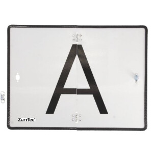 A-Tafel Abfalltafel Warntafel Abfallschild Klappbar