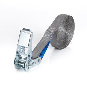 64 x Spanngurt Einteilig 6m LC 800 daN Grau