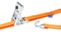 Spanngurt 4m LC 1000 / 2000 daN Orange zweiteilig 35mm
