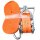 Spanngurt 4m LC 1000 / 2000 daN Orange zweiteilig 35mm