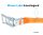 Spanngurt 4m LC 1000 / 2000 daN Orange zweiteilig 35mm
