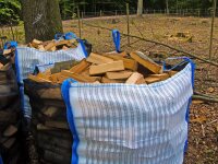 Bigbag für Holz Tragkraft 1.000 KG 90x90x140cm