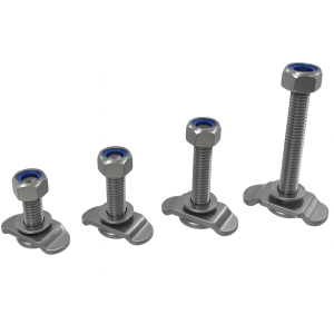 Schraubfitting Edelstahl für Airlineschiene M8