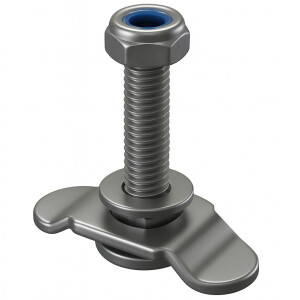 Schraubfitting Edelstahl für Airlineschiene M8 x 30 mm