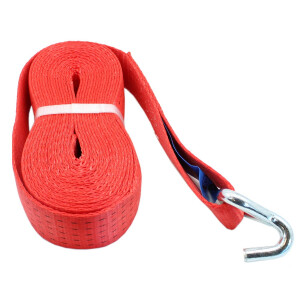 8 x Ergo Spanngurte LC 2500 daN mit Langhebelratsche 8-12 Meter
