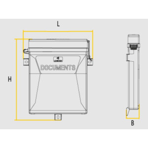 Dokumentenbehälter BRIKY