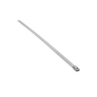 Edelstahl-Kabelbinder – 100 Stück pro Packung 200 x 4.6 mm